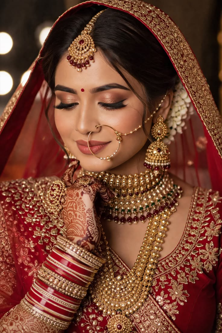After airbrush makeup